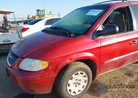 2002 Chrysler Town & Country Lx из США, поврежденный, VIN 2C4GP44322R656229